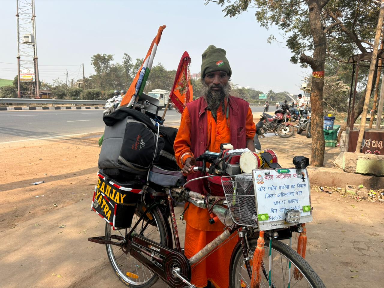 7-year-old sage pedals across Char Dham Yatra