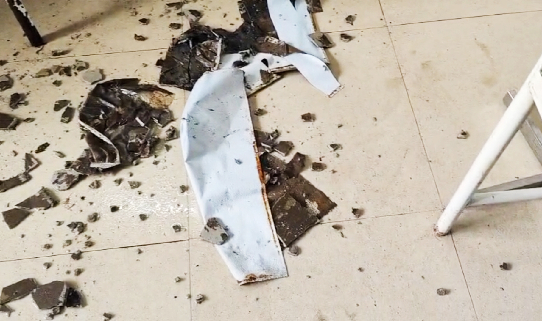 Udala hospital ceiling peels off; none hurt