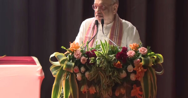 Amit Shah lays foundation stone, inaugurates development works worth Rs 144 crore of Kalol Municipality in Gandhinagar