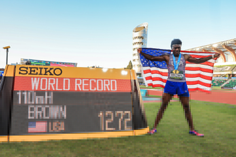 World U20 Champs Day 4 — Brown Hurdles Even Faster In Final