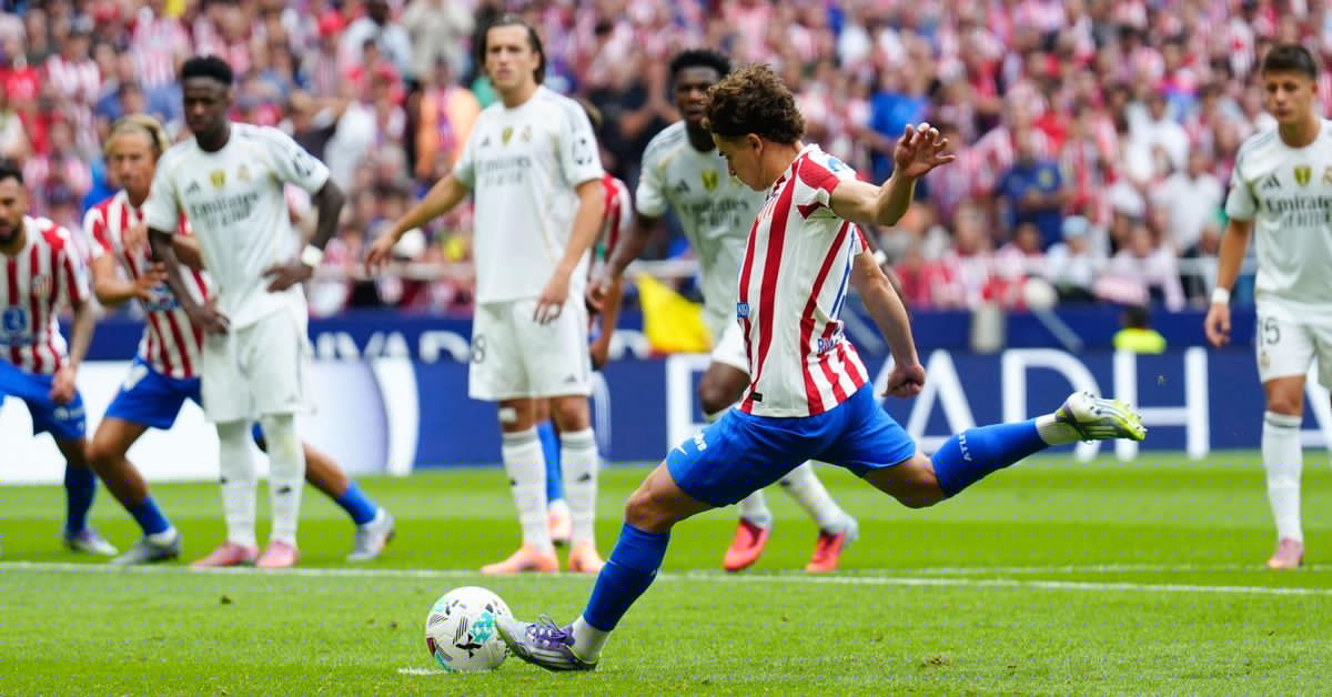 Las mejores fotos del Atlético - Real Madrid