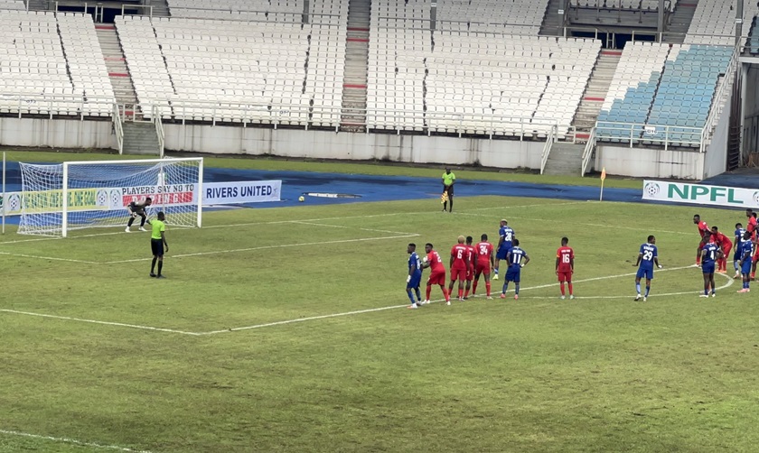 Biokpo Spot Kick Delivers Rivers United Victory Over Niger Tornadoes