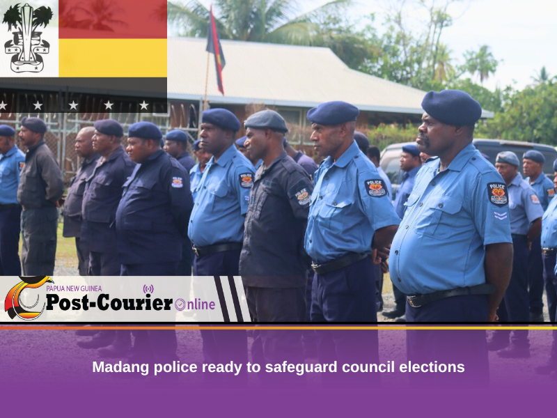 Madang police ready to safeguard council elections