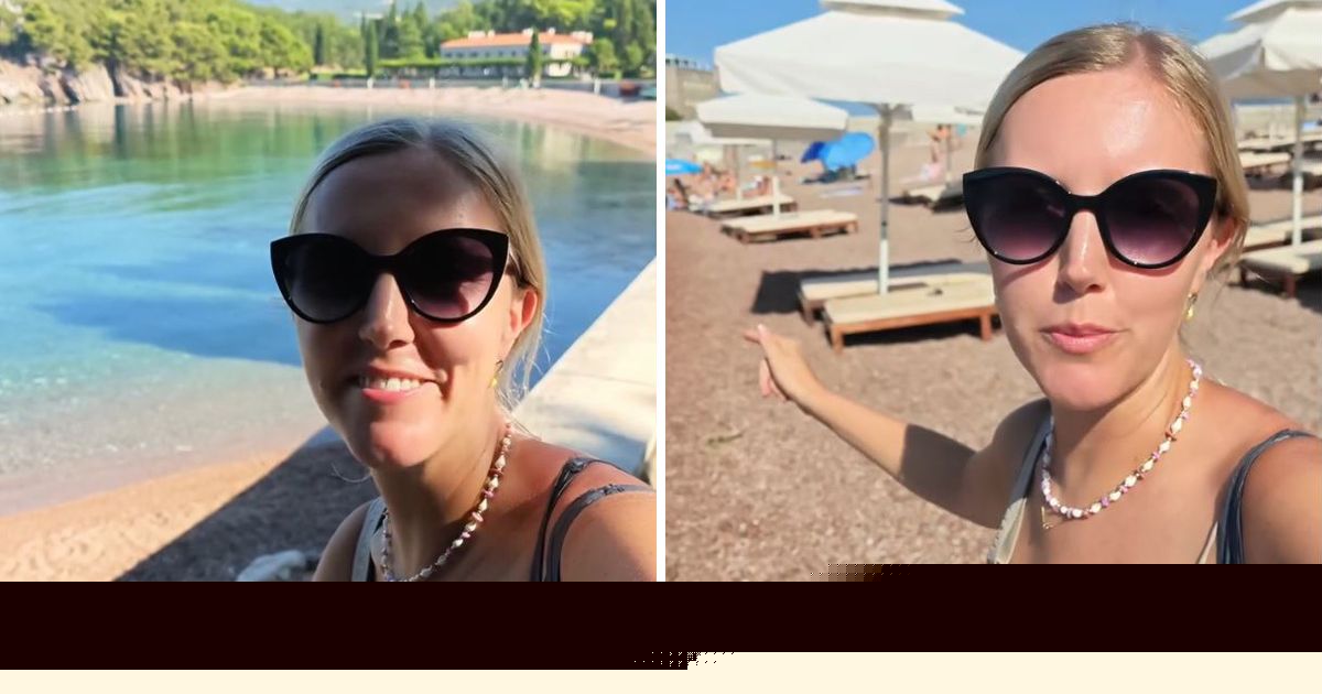 Ovo su najskuplje plaže na Jadranu? Turistkinja proverila cene oko Svetog Stefana - i ostala bez reči