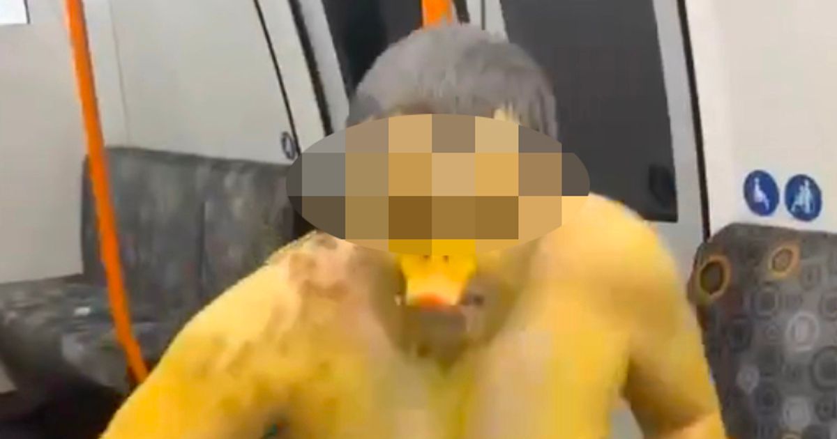 Duck-costumed man floods UK subway with cereal in 'unacceptable' TikTok stunt