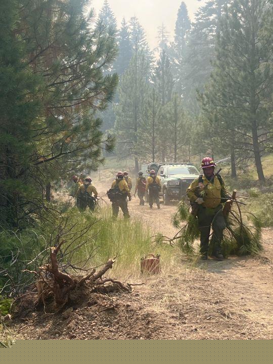 Shingle Fire outside Mitchell sees personnel boost