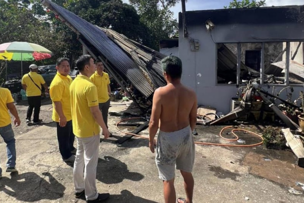 SUPP Bau coordinates aid for family displaced by Tondong fire