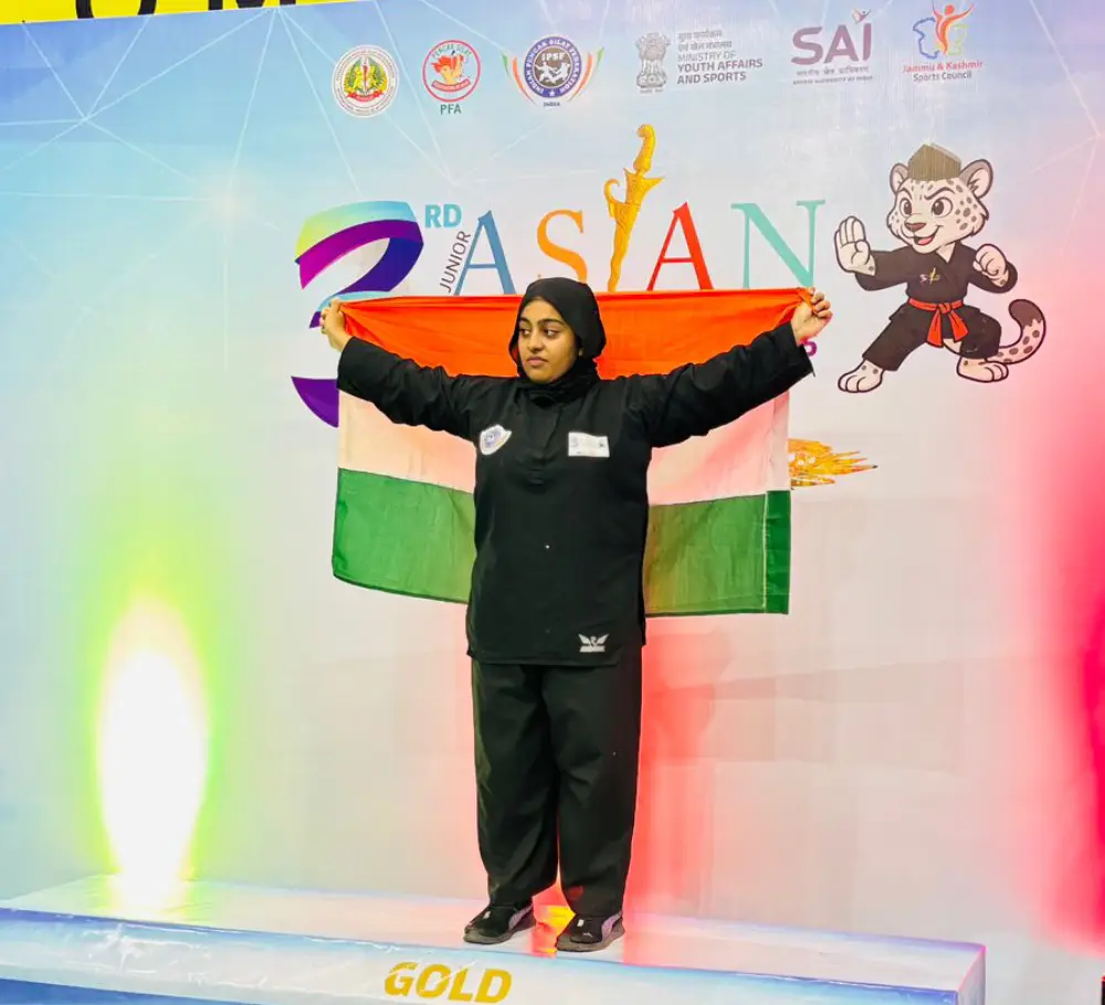 Aamina Zehra Wins Gold at Junior Asian Pencak Silat Championship