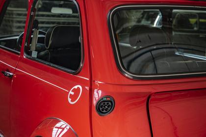 Recharged and electrifying: the classic Mini launches into the future