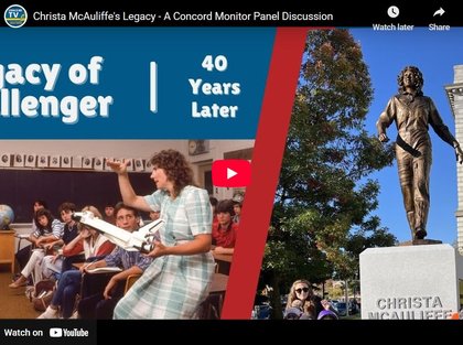 Watch Live: Panel discusses legacy of Christa McAuliffe