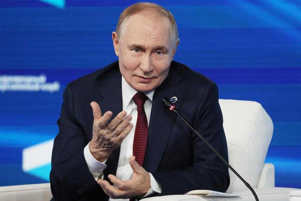 Putin praises Trump but warns that supplies of US long-range missile to Ukraine will badly hurt ties