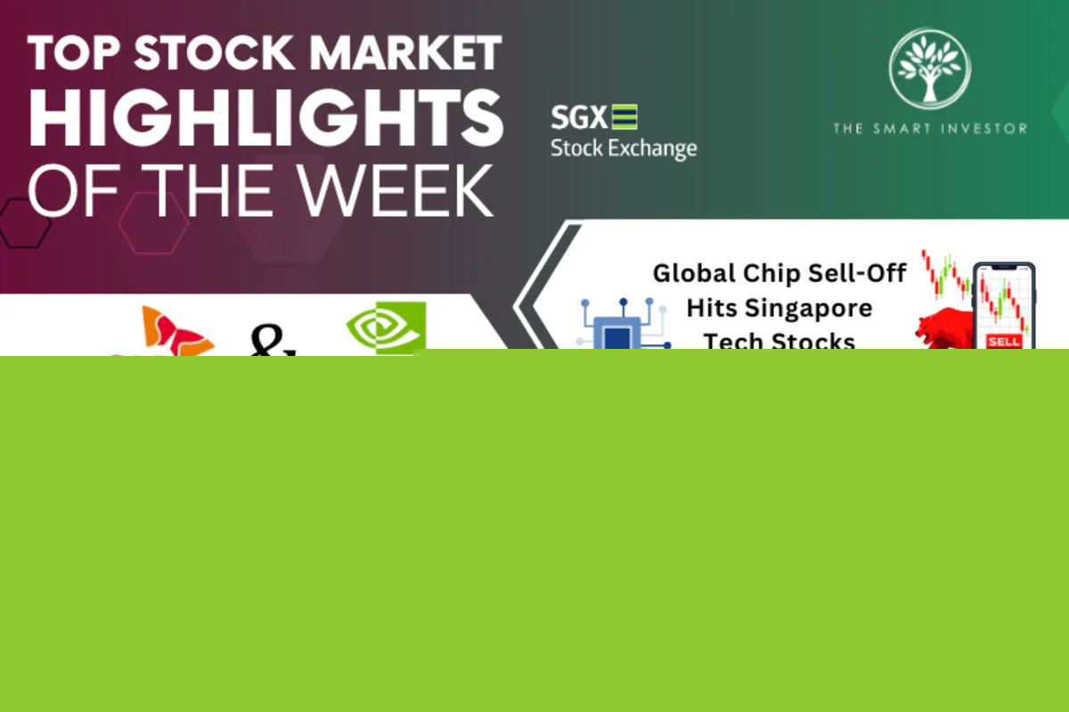 Top Stock Market Highlights of the Week: Singapore Tech Stocks, SK Group and NVIDIA, Singapore’s Support Package and SGX