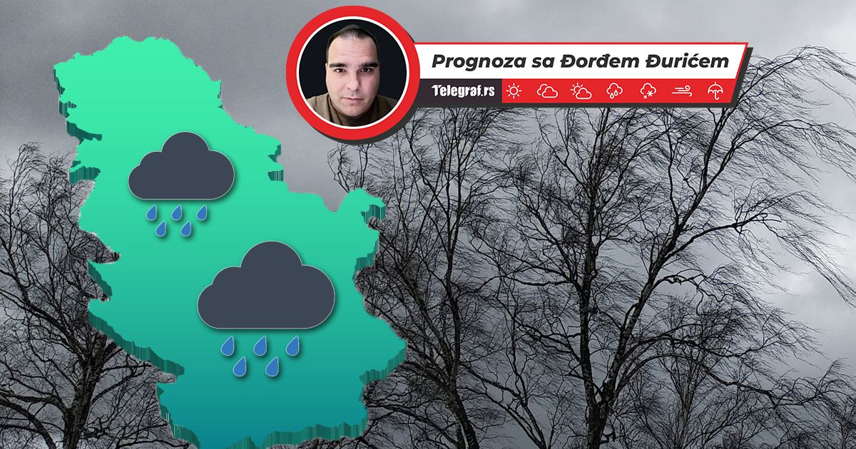 Stiže kiša, a EVO kada i gde će padati i SNEG: Nakon prolećnih 17, HLADNI FRONT donosi pad za desetak stepeni