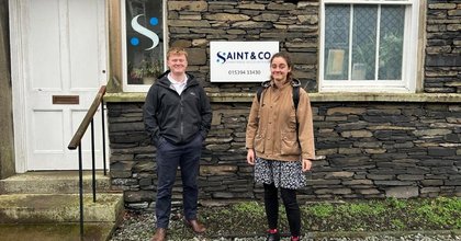 Two apprentices join accountancy firm's South Cumbria office