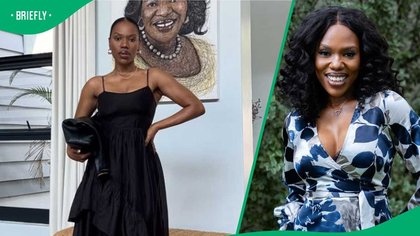 Watch as Gugu Gumede praises herself for undergoing gastric sleeve surgery