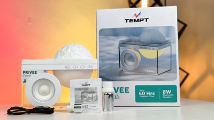 Tempt Privee Lunar Speaker Review: A 4-In-1 Gadget For Modern Home Decor
