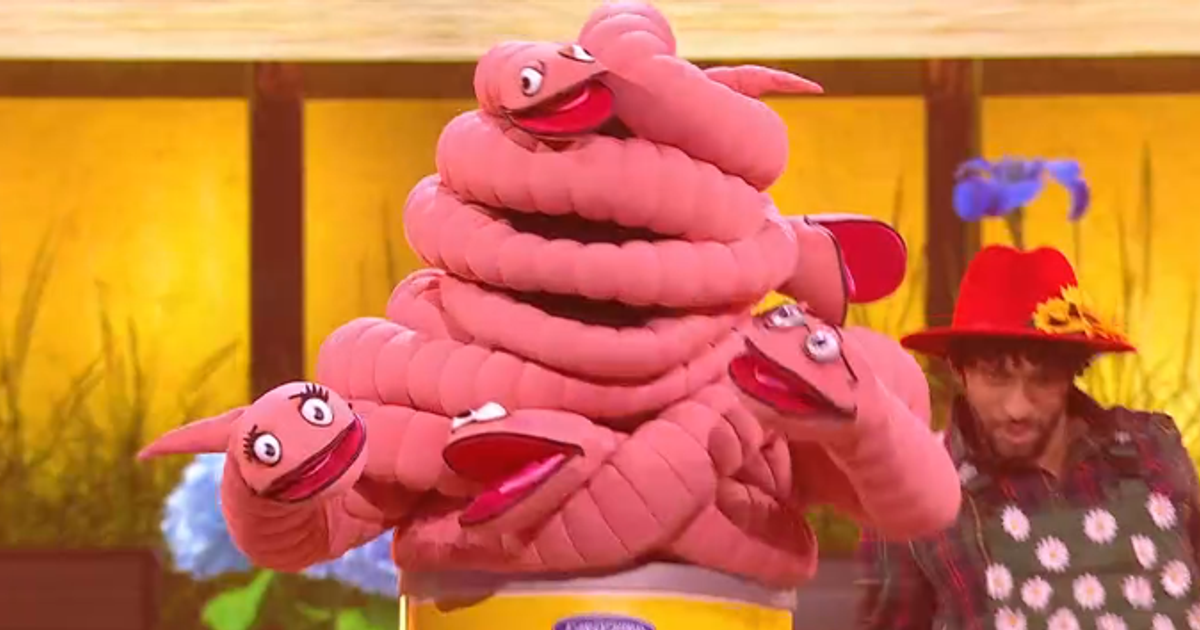 ITV The Masked Singer's Can of Worms 'unveiled' and they're a huge TV star