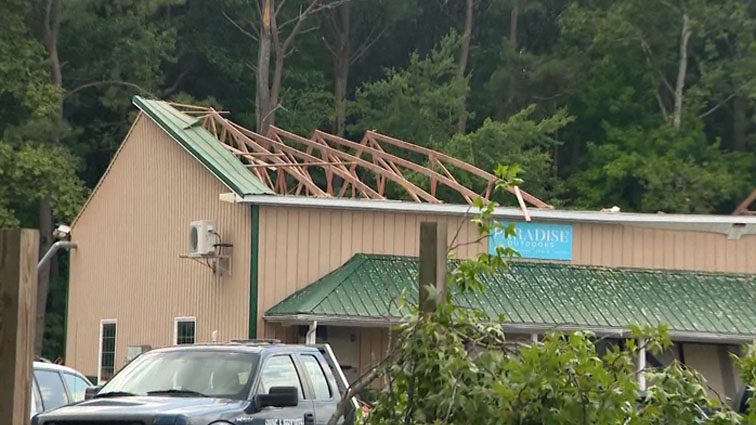 National Weather Service confirms 2 tornadoes touched down in Anne Arundel County, 2 in Talbot County