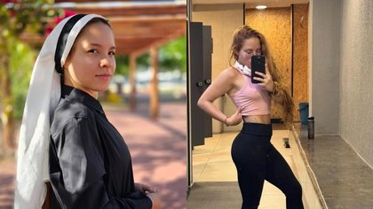 Mensagem de ex-colega faz professora de ioga lembrar que foi chamada de ‘bonita demais para ser freira’