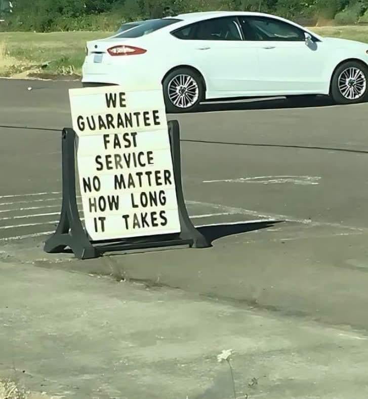 Funny Store Signs - Technically true