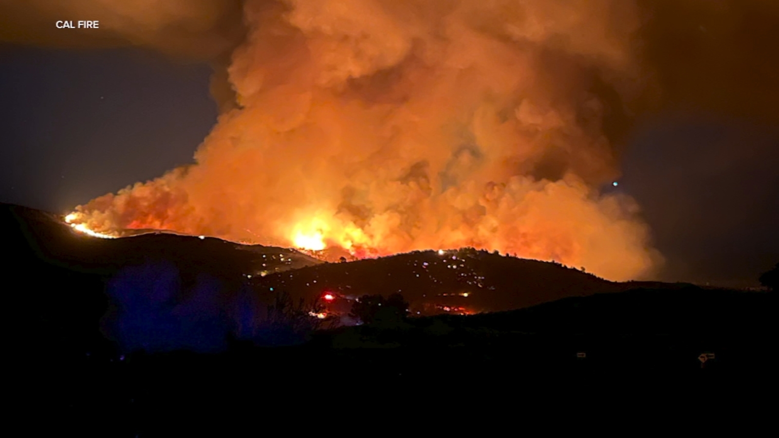 Calaveras Co. wildfire prompts state of emergency, school cancellations