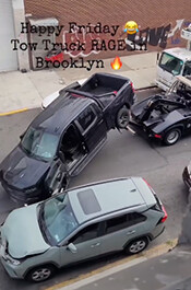 Man pleads guilty to Brooklyn tow truck repo rage. Yes, there is video [Dumbass]