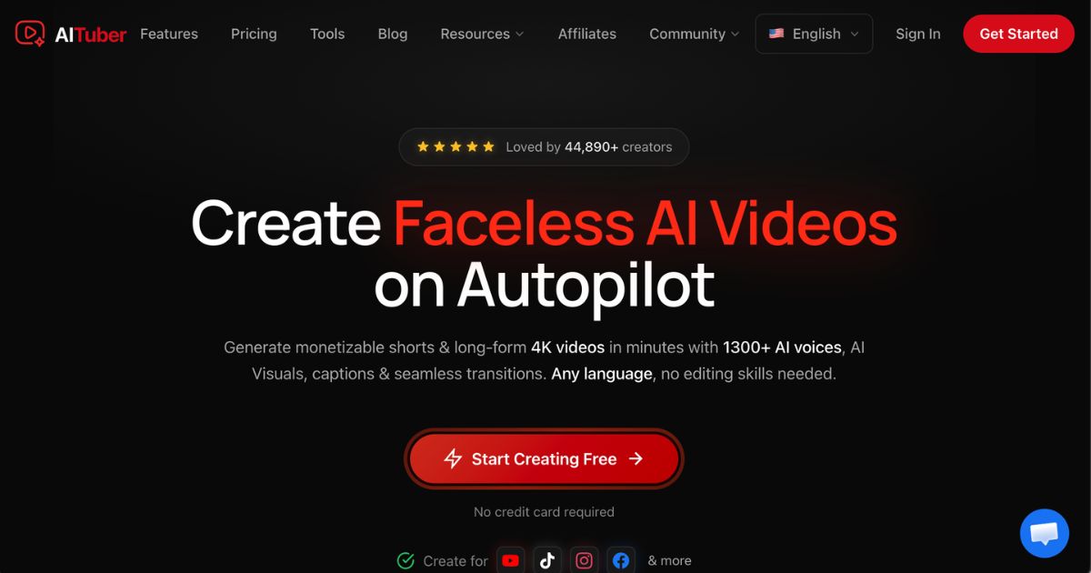 AITuber: AI Video Generation Platform