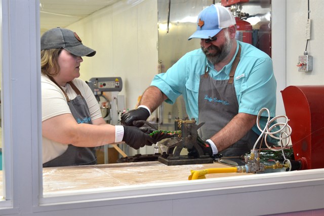 Marshall candy store reopens after downtown building renovation