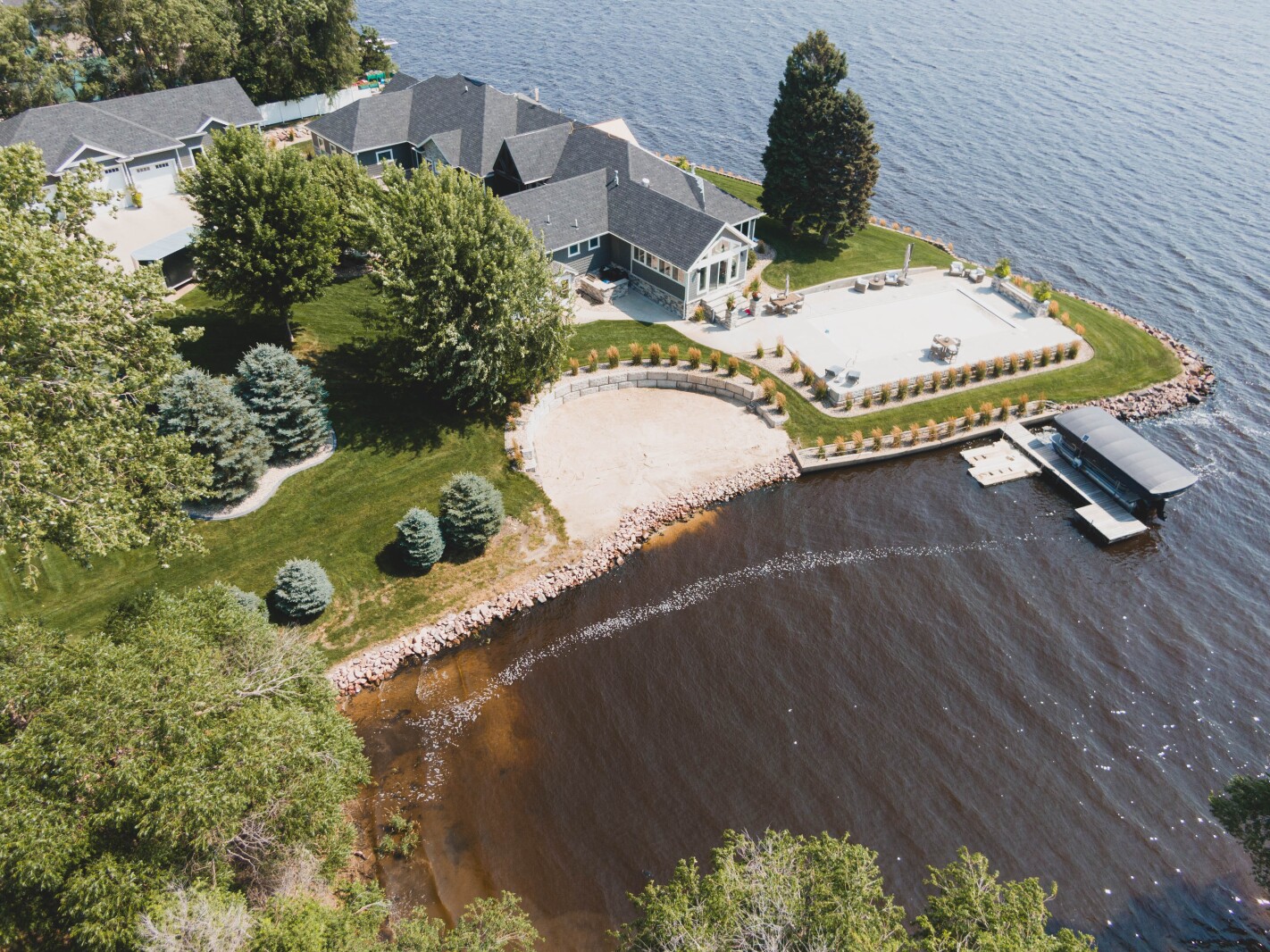 No timeline yet on resolving parkland property line issue over Lake Mitchell residential pool