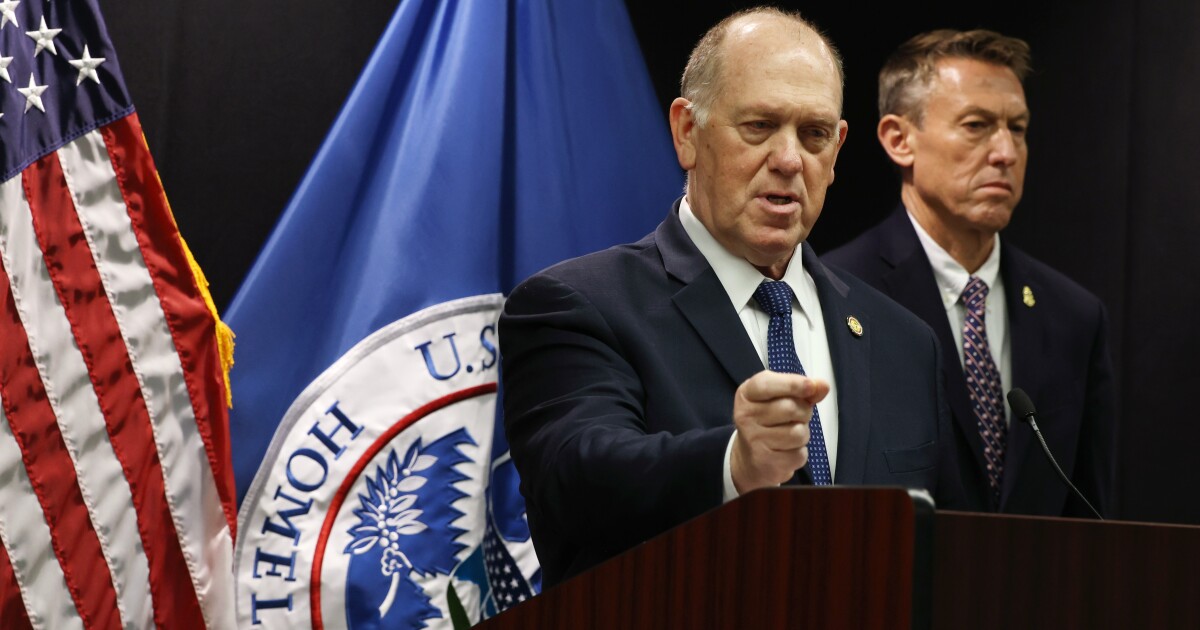 Border czar says he plans to "draw down" ICE and CBP operations in Minnesota
