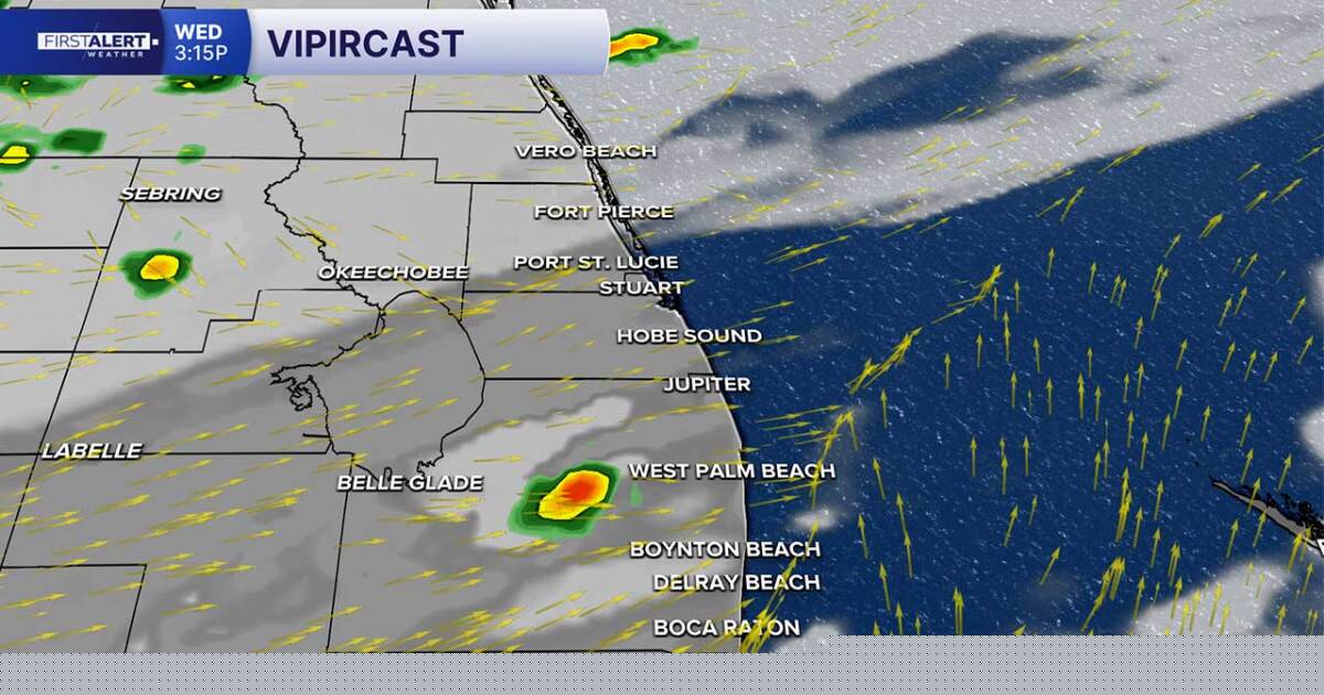 FORECAST: Heat Advisory issued for Palm Beach County, afternoon storms expected
