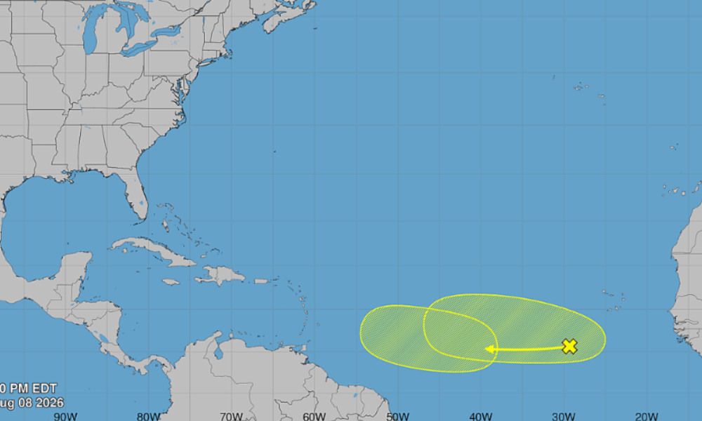 NHC monitors 2 areas for possible tropical development in Atlantic