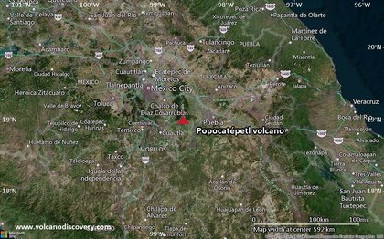 Popocatépetl Volcano (Mexico) activity update Jan 28, 2026 - Continuing eruption