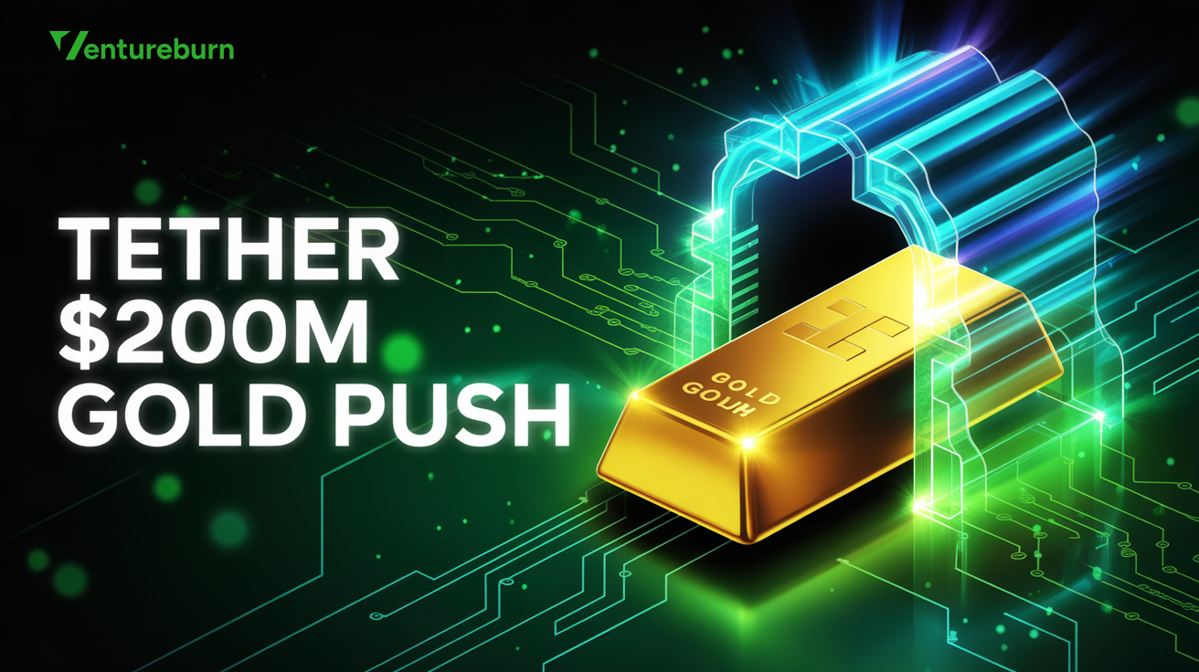 Tether and Antalpha Seek $200 Million for Tokenized Gold Treasury as Demand Surges