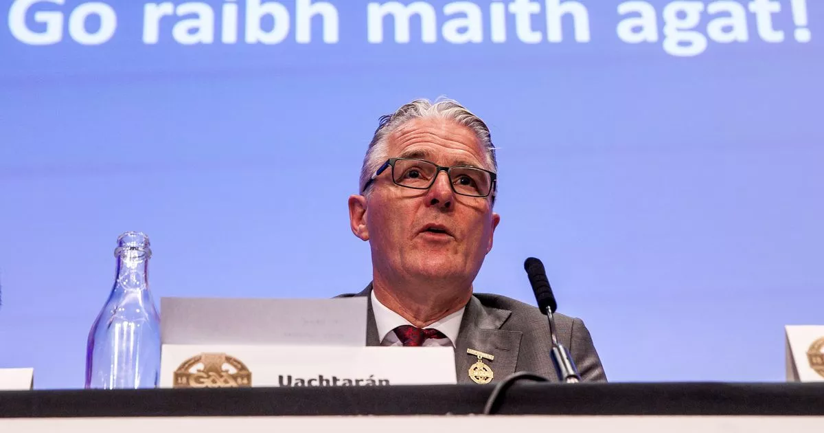Jarlath Burns reacts to GAA Allianz sponsorship criticism