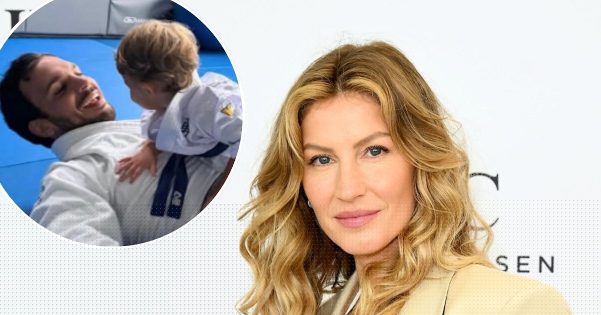 Gisele Bundchen Shares Photo of Joaquim Valente and Son in Jiu-Jitsu Uniforms