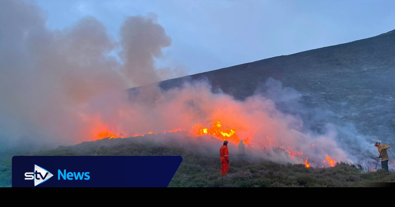 Cooler weather and rain help prevent further spread of Cairngorms wildfire