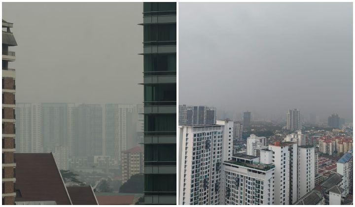Heavy Haze Descends On Parts Of Malaysia, AQI At Unhealthy Levels