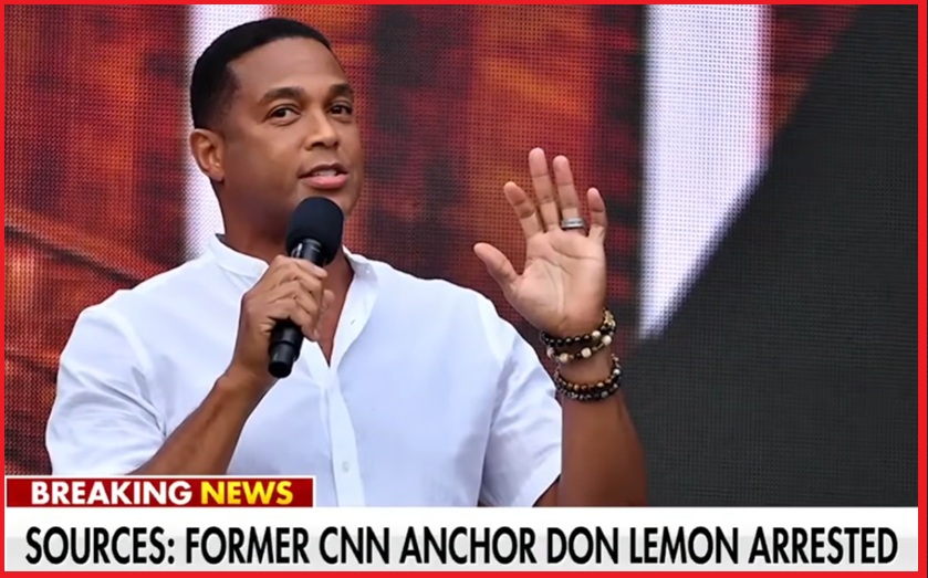 Comment on National Race Agitator Don Lemon Arrested in Los Angeles for His Role in St Paul Church Attack by bshaw7369610