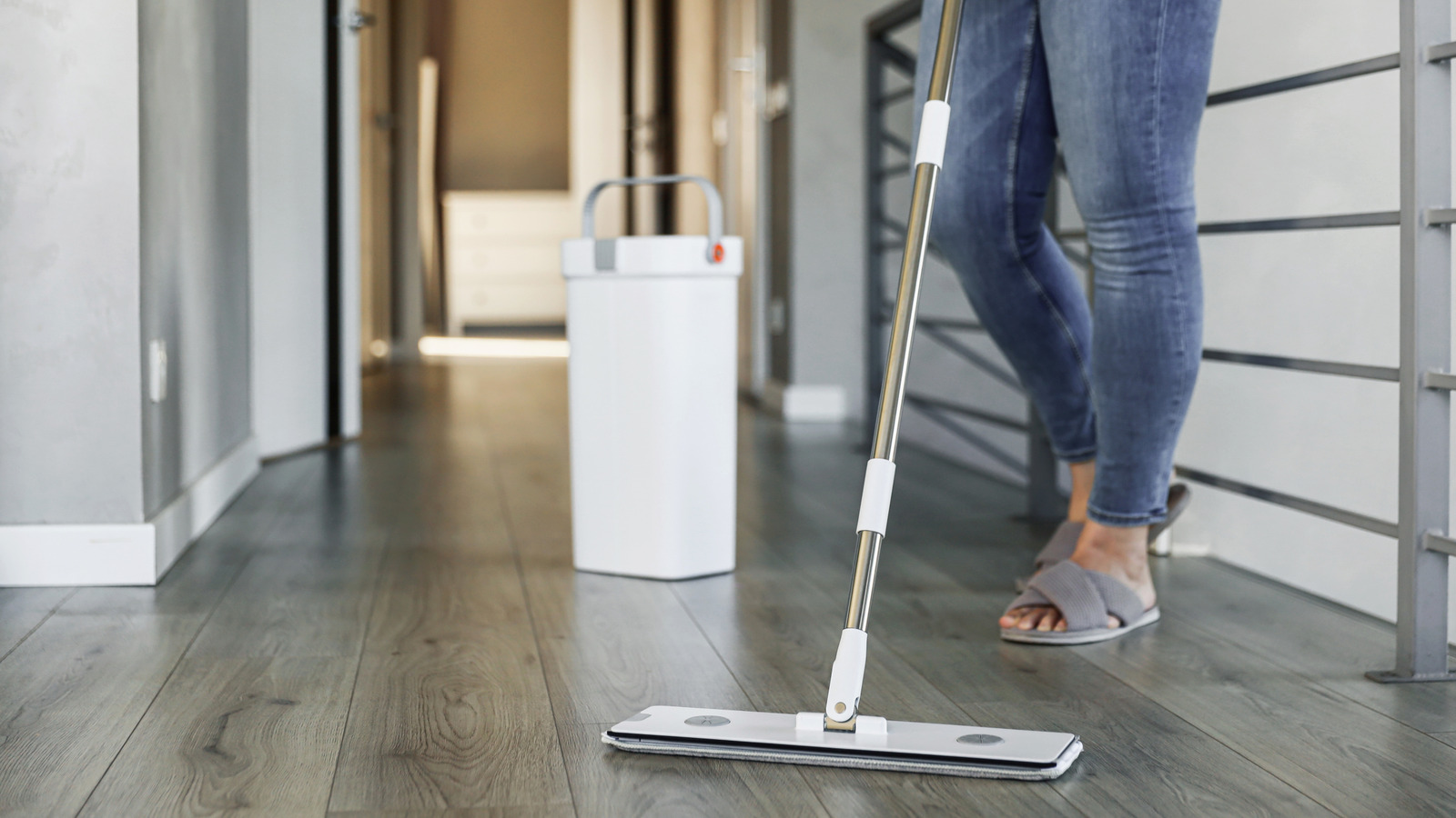 Add One Secret Ingredient To Your Mop Water To Make Your Floors Look Brand New
