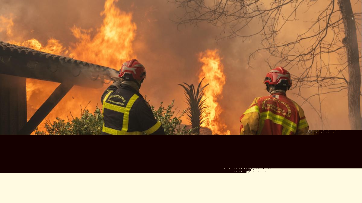 More than 300,000 flee wildfires in France and Spain