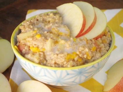Comment on Cheddar Apple Pie Oatmeal [Vegan] by mia