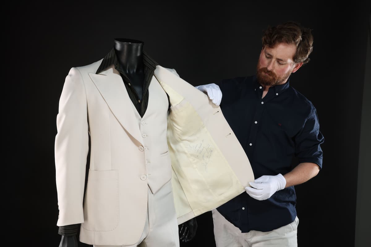 John Travolta’s Saturday Night Fever suit could sell for £300,000 at auction