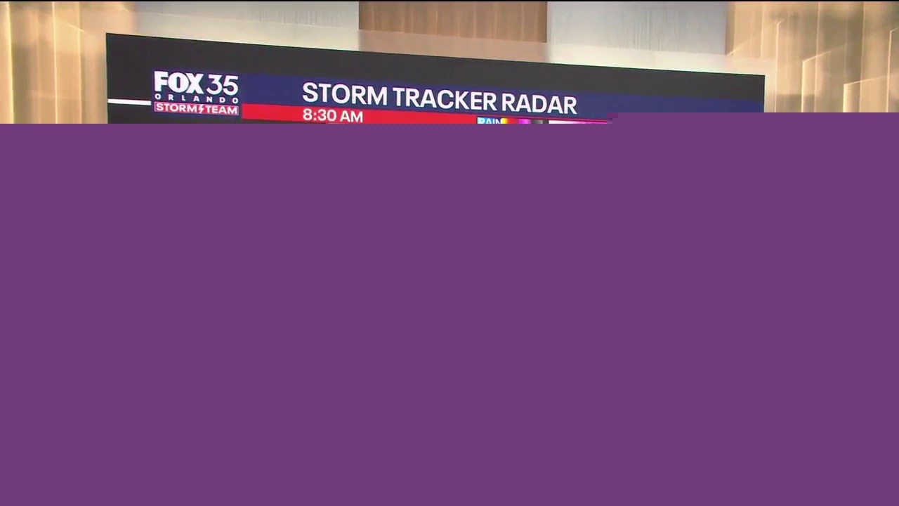 Orlando weather: Hot, humid day before afternoon storms
