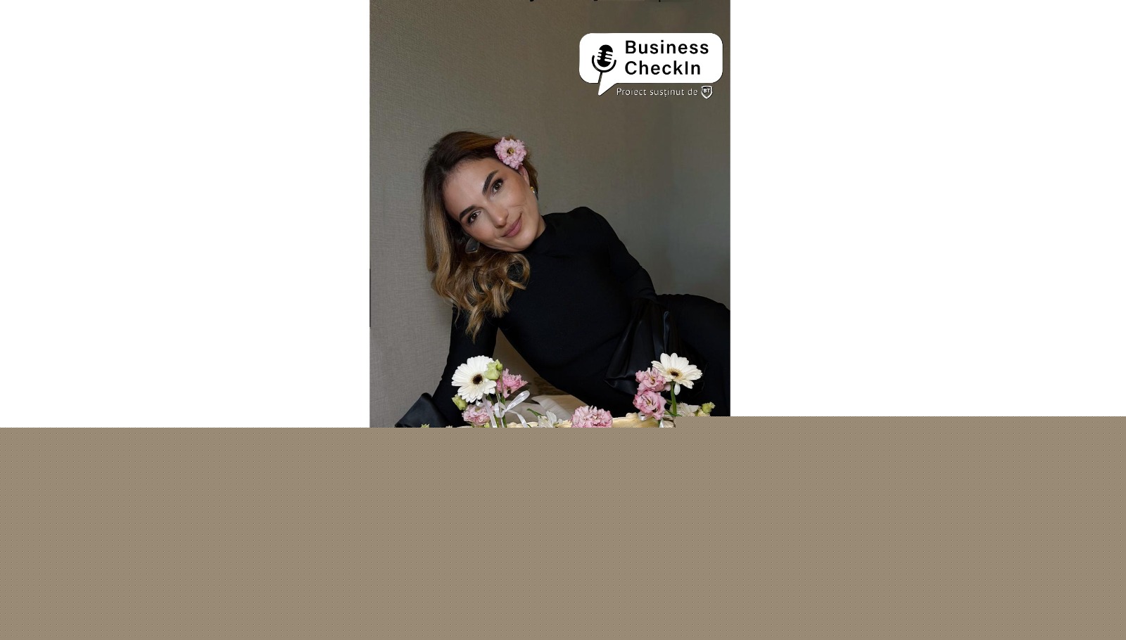 StartupCafe.ro: Business CheckIn. Ștefania a început cu deserturi pentru familie, apoi a găsit rețeta pentru propria afacere
