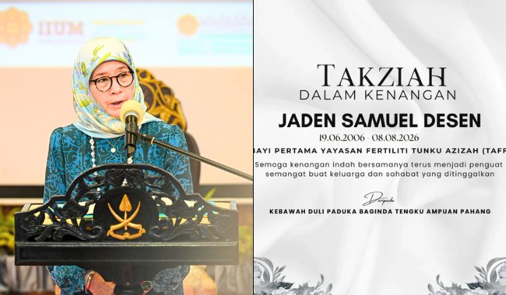 Tengku Ampuan Pahang’s IVF Foundation Mourns Death Of Its First Baby, Born After 17-Year Wait