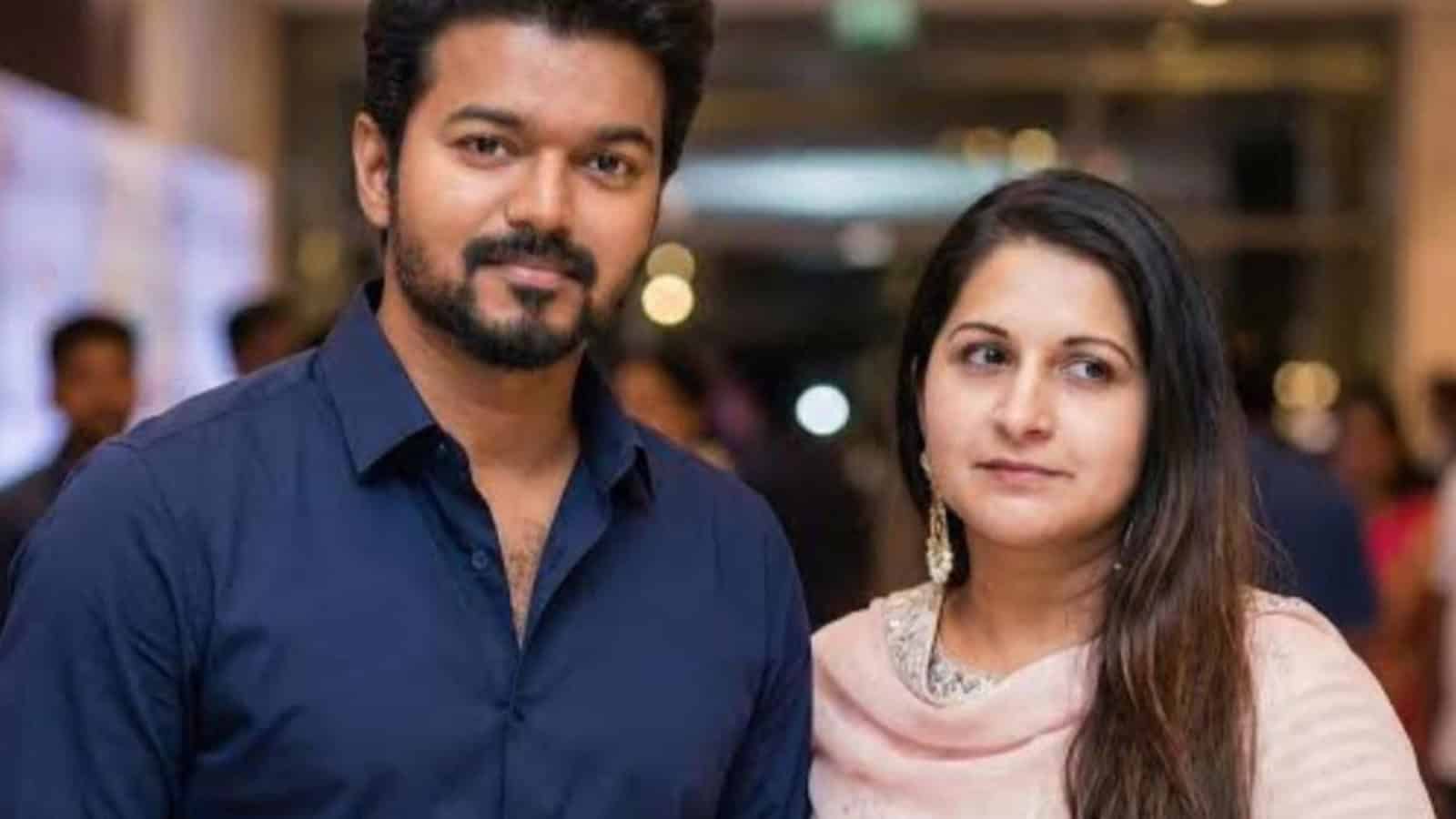 TN CM Vijay’s wife Sangeetha withdraws divorce petition