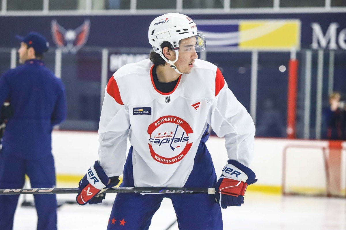 Terik Parascak scores goal in first game back with WHL’s Prince George Cougars since being cut from Capitals’ Training Camp