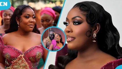 Beautiful videos drop as Snapchat influencer Kwatemaa marries in a colourful traditional wedding