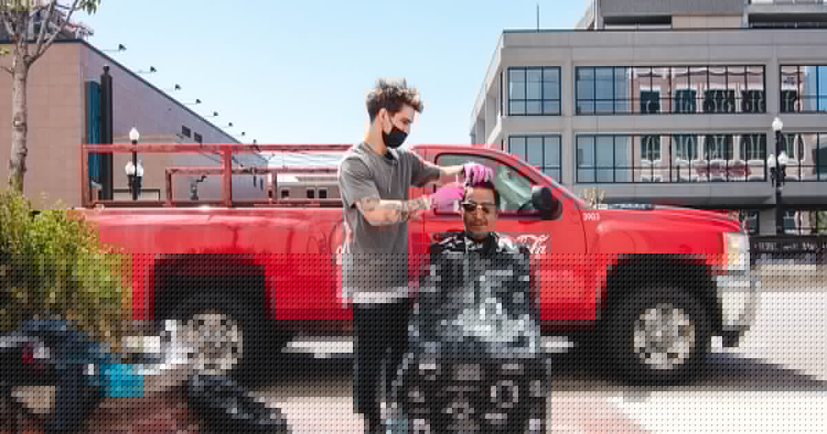 Watch: Free haircuts give ‘renewing feeling’ to people experiencing homelessness in Salt Lake City